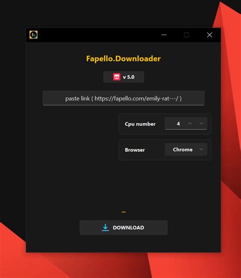 download fapello|Fapello.Downloader/FapelloDownloader.py at main